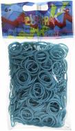 Набор для плетения Rainbow Loom резинки 600 колец 24 клипсы бирюзовые B0015