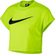 Футболка Nike W NSW SWSH TOP CROP SS AR3064-389 р.M салатовый Футболка Nike W NSW SWSH TOP CROP SS AR3064-389 р.M салатовый