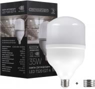 Лампа светодиодная Светкомплект 35 Вт T120 матовая E27 220 В 6000 К