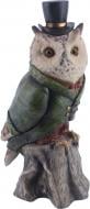 Фигурка декоративная Сова на пеньке 14x29 см MG3291800