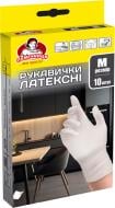 Рукавички латексні Помічниця р. M 5 пар/уп. Рукавички латексні Помічниця р. M 5 пар/уп.