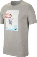 Футболка Nike M NSW TEE SWISH PHOTO AR5029-063 р.M темно-серый