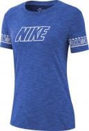 Футболка Nike W DRY TEE DFC BRAND SLUB AQ3259-480 р.L синий