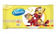 Вологі серветки Smile Міньйони 40 шт.