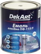 Емаль DekArt алкідна ПФ-115П світло-зелений глянець 2,8 кг