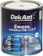 Емаль DekArt алкідна ПФ-115П жовто-коричневий глянець 2,8 кг
