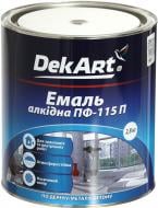 Емаль DekArt алкідна ПФ-115П вишневий глянець 2,8 кг