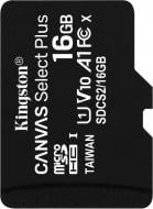 Карта памяти Kingston microSD 16 ГБ Class 10 (SDCS2/16GBSP) Canvas Select Plus UHS-I U1