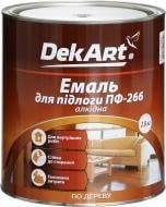 Эмаль DekArt алкидная ПФ-266 желто-коричневый глянец 2,8 кг