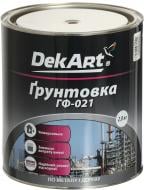 Грунт DekArt ГФ-021 красно-коричневый мат 2,8 кг