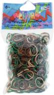Набор для плетения Rainbow Loom резинки 600 колец 24 клипсы камуфляж B0074