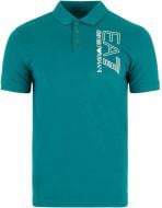 Футболка EA7 POLO SHIRT 3LPF16-PJ03Z-1839 р.L бірюзовий