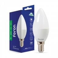 Лампа светодиодная Feron LB-720 4 Вт C37 E14 230 В 25644