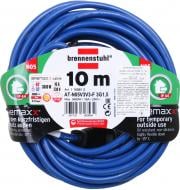 Удлинитель Brennenstuhl BREMAXX AT-N05V3V3-F с заземлением 1 гн. синий 10 м 1169810