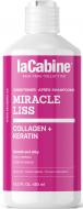 Кондиционер LaCabine Miracle Liss с коллагеном и кератином для непослушных волос 450 мл