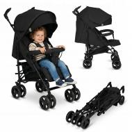 Коляска прогулочная Lionelo IRMA BLACK ONYX