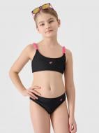 Купальник 4F BIKINI SET F045 4FJWSS25UBKSF045-20S р.128 черный