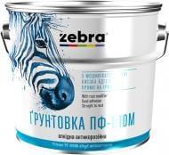 Грунтовка ZEBRA ПФ-010М серия Акварель 890 черный мат 0,9 кг