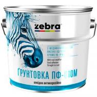 Ґрунтовка ZEBRA ПФ-010М серія Акварель 818 темно-сірий мат 0,25 кг