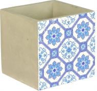 Ваза Portugal 11x11 см сине-белый 11 см CHUNAGDA CD5101C Ваза Portugal 11x11 см сине-белый 11 см CHUNAGDA CD5101C