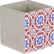 Ваза Portugal 11x11 см красно-голубой 11 см CHUNAGDA CD5101C