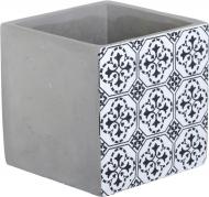 Ваза Portugal 11x11 см черно-белый 11 см CHUNAGDA CD5101C Ваза Portugal 11x11 см черно-белый 11 см CHUNAGDA CD5101C