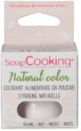 Пищевой краситель ScrapCooking натуральный белый 10 г