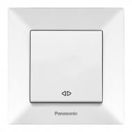 Выключатель проходной одноклавишный Panasonic Arkedia Slim белый 480100191 Выключатель проходной одноклавишный Panasonic Arkedia Slim белый 480100191