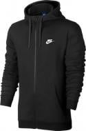 Джемпер Nike M NSW CLUB HOODIE FZ FT 804391-010 р. L черный