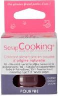 Харчовий барвник ScrapCooking натуральний фіолетовий 10 г