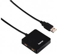USB-хаб Hama 4 порту USB 2.0 (00012131)