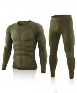 Термобелье 1991 ТМ бесшовная, комплект, 34123-JA-09-3-G-2XL р.2XL зеленый