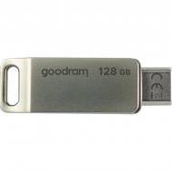 Флеш-память Goodram ODA3 Metal 128 ГБ USB 3.2 USB Type-C silver (ODA3-1280S0R11)