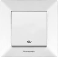 Выключатель перекрестный одноклавишный Panasonic Arkedia Slim без подсветки белый 480100201 Выключатель перекрестный одноклавишный Panasonic Arkedia Slim без подсветки белый 480100201
