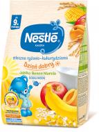 Каша молочная Nestle от 9 месяцев рисово-кукурузная с бананом, яблоком и абрикосом 230 г 
