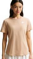 Футболка Nike Sportswear Club Essentials DX7902-286 р.XS бежевый