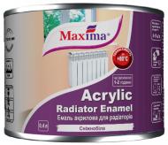 Эмаль Maxima для радиаторов отопления белый глянец 0,4 л Эмаль Maxima для радиаторов отопления белый глянец 0,4 л