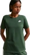 Футболка Nike Sportswear Club Essentials DX7902-323 р.XS зеленый