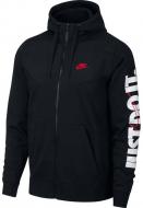 Джемпер Nike M NSW HBR+ HOODIE FZ FLC 931900-010 р. XL черный