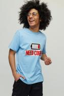 Футболка YAPPI Air Print MLB10023 р.XL голубой