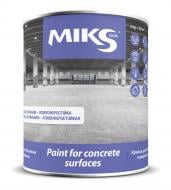 Фарба MIKS Color для бетонних поверхонь сірий мат 3 кг