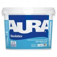 Краска акриловая водоэмульсионная Aura® Neolatex глубокий мат белый 2,5 л