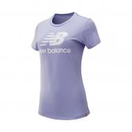 Футболка New Balance Футболка жін. Essentials Logo бузкова WT91546CAY р.XS бузковий