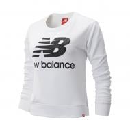 Свитшот New Balance WT91585WK р. XS черно-белый