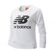 Свитшот New Balance WT91585WK р. XL черно-белый