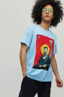 Футболка YAPPI Air Print MLB10025 р.M голубой