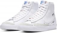 Кроссовки женские демисезонные Nike Blazer Mid '77 SE CZ4627-100 р.41 белые