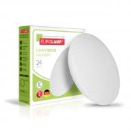 ВІТРИНА! Світильник світлодіодний Eurolamp Deco Chantrieri N9 24 Вт білий 4000 К LED-ER-24W-N9