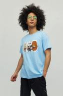 Футболка YAPPI Air Print MLB10028 р.XL голубой