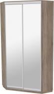 Шкаф-купе виват ВУ 1200 ДОМ ДСП 120x60x240 мм дуб сонома трюфель двери / зеркало Шкаф-купе виват ВУ 1200 ДОМ ДСП 120x60x240 мм дуб сонома трюфель двери / зеркало